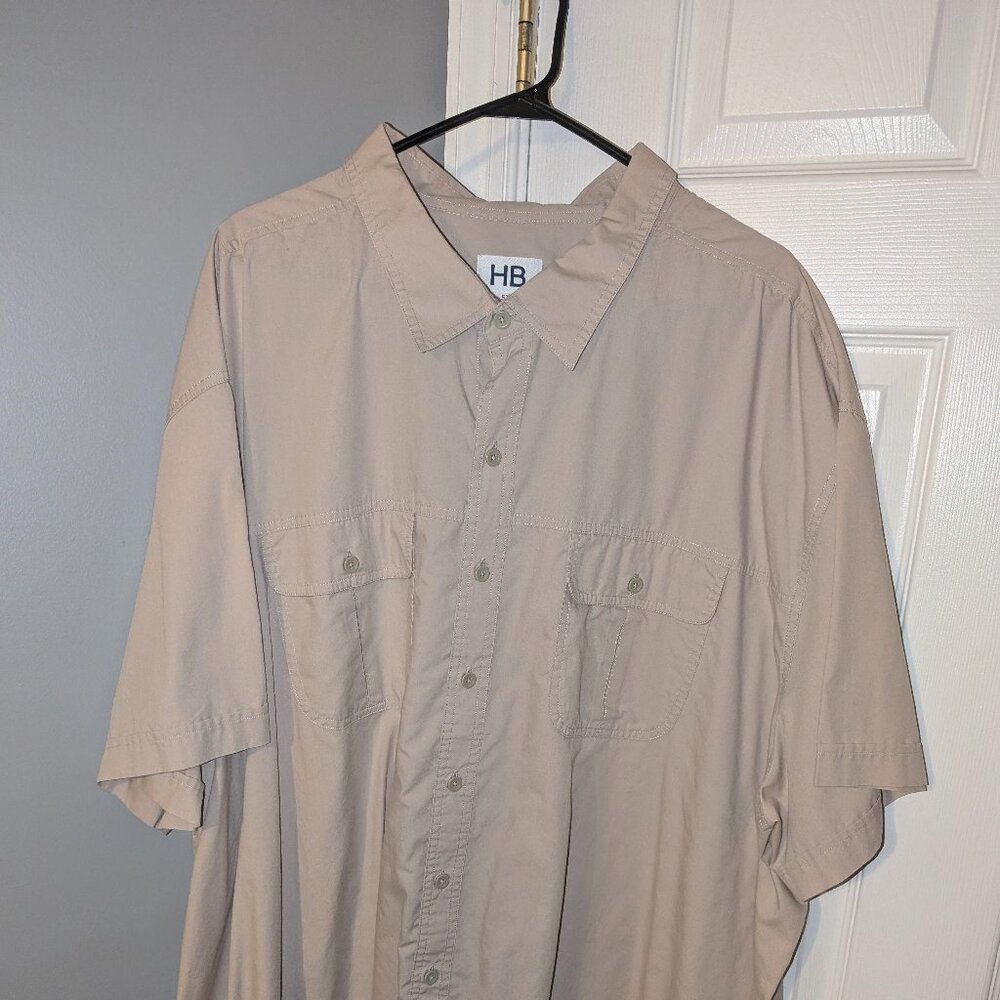 Khaki button up